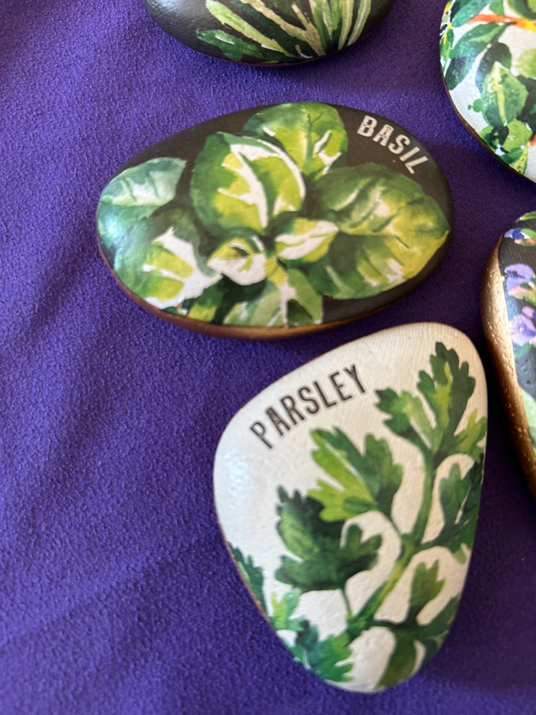 Stone Herb Garden Markers - photo 4