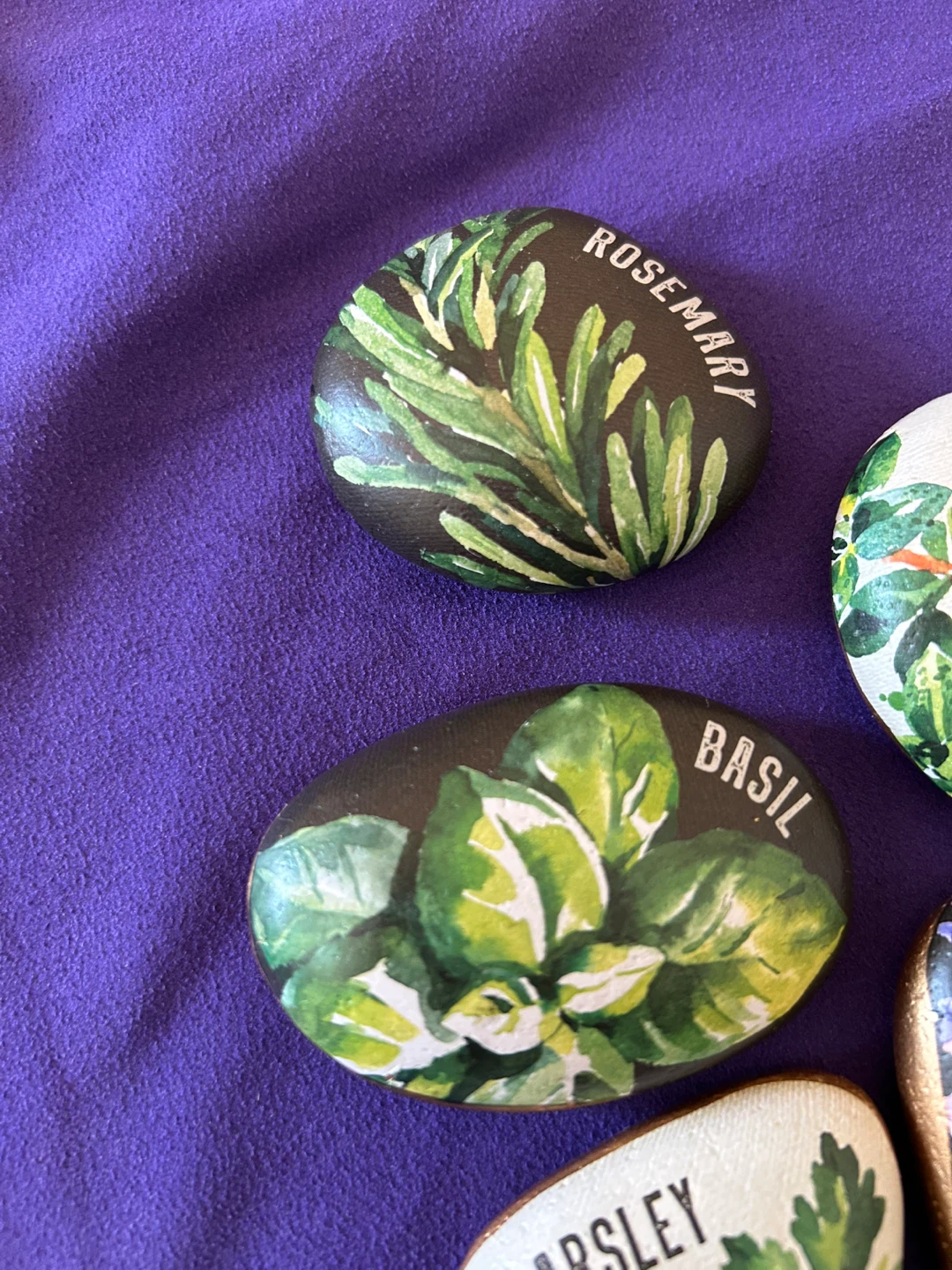 Stone Herb Garden Markers - photo 5