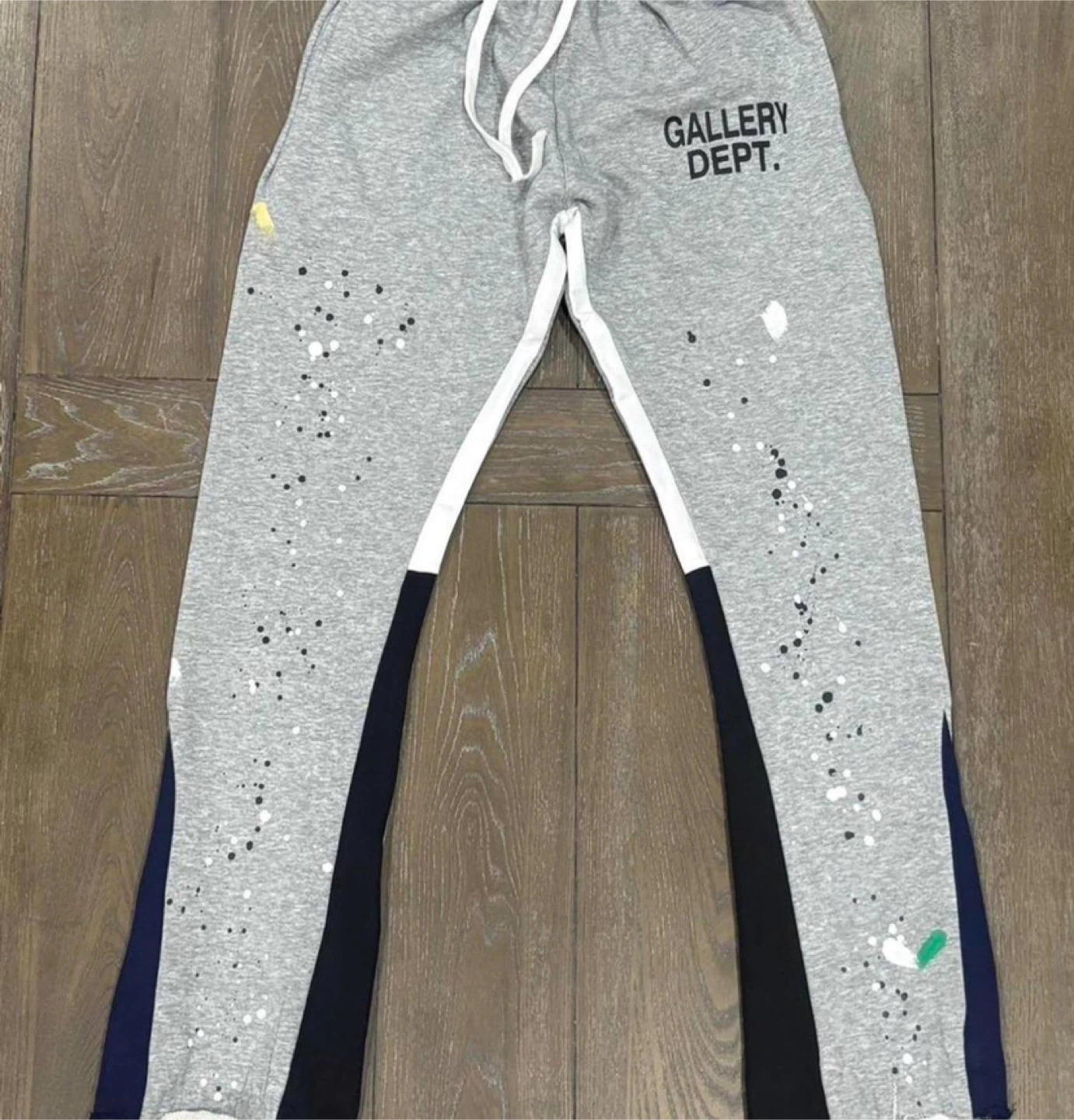Gallery Dept Grey Paint Splatter Sweatpants – All Sizes – NWT - photo 3