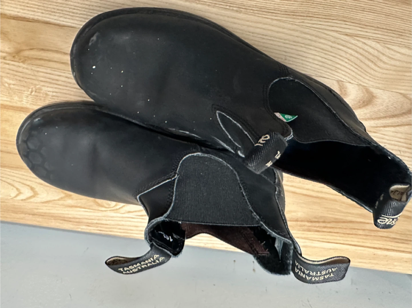 Blundstone Black Leather Chelsea Boots (Steeled Toed) - photo 3