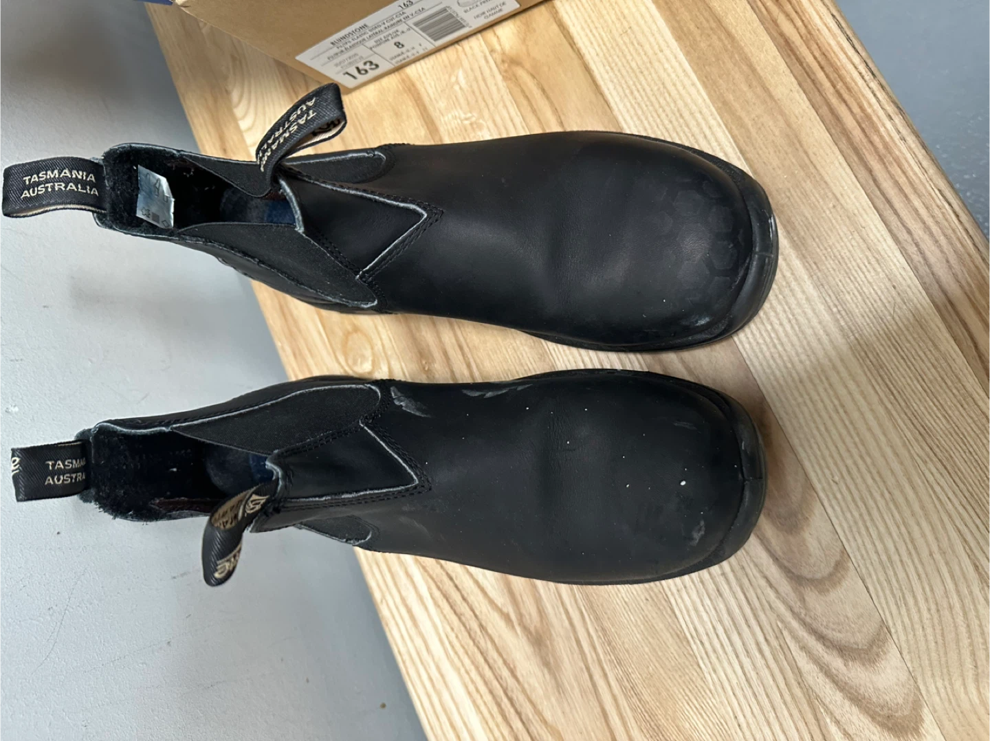 Blundstone Black Leather Chelsea Boots (Steeled Toed) - photo 4