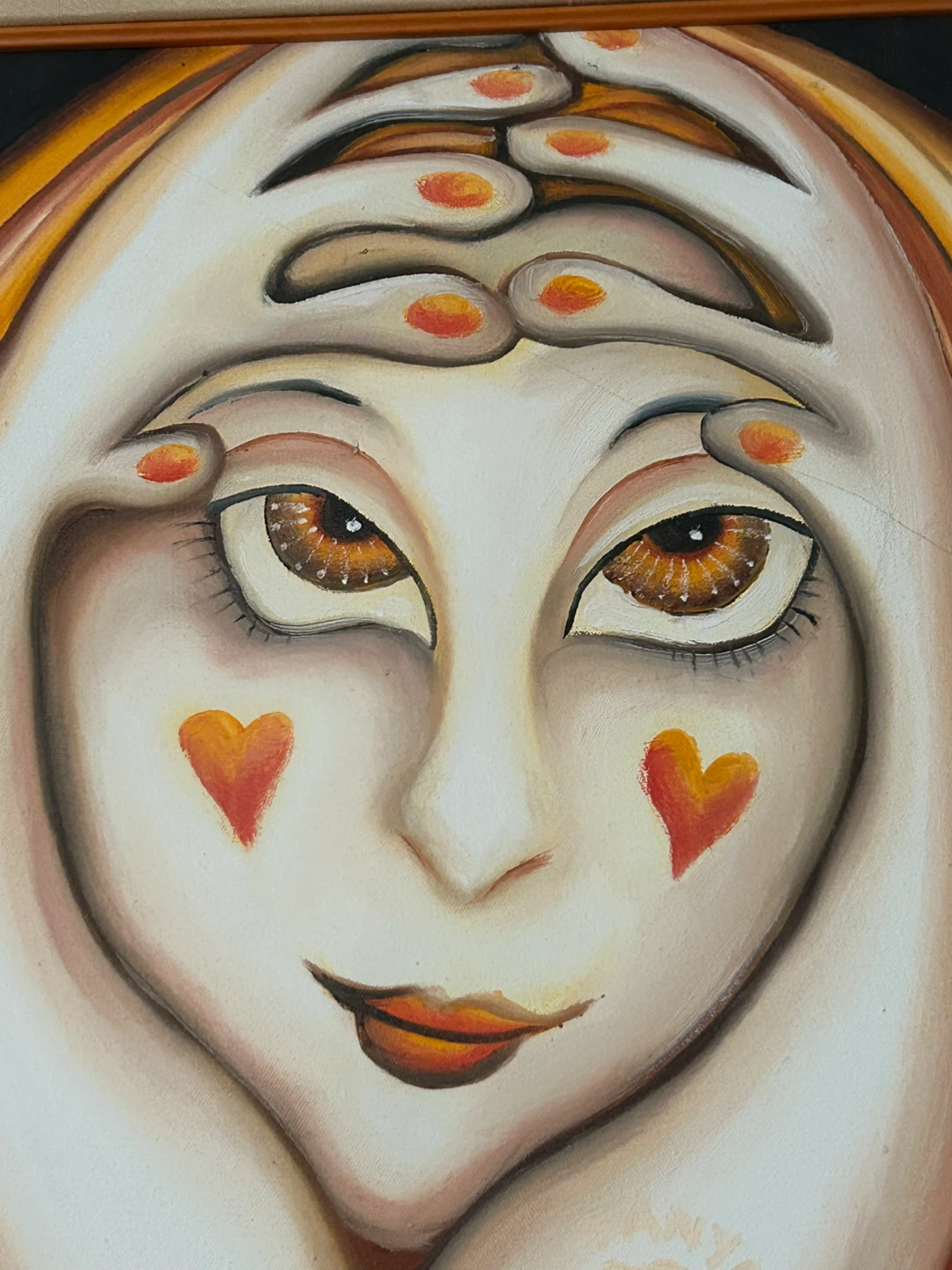 🏆Original Tanya Loviz Painting – “ Fire Spirit” - photo 4
