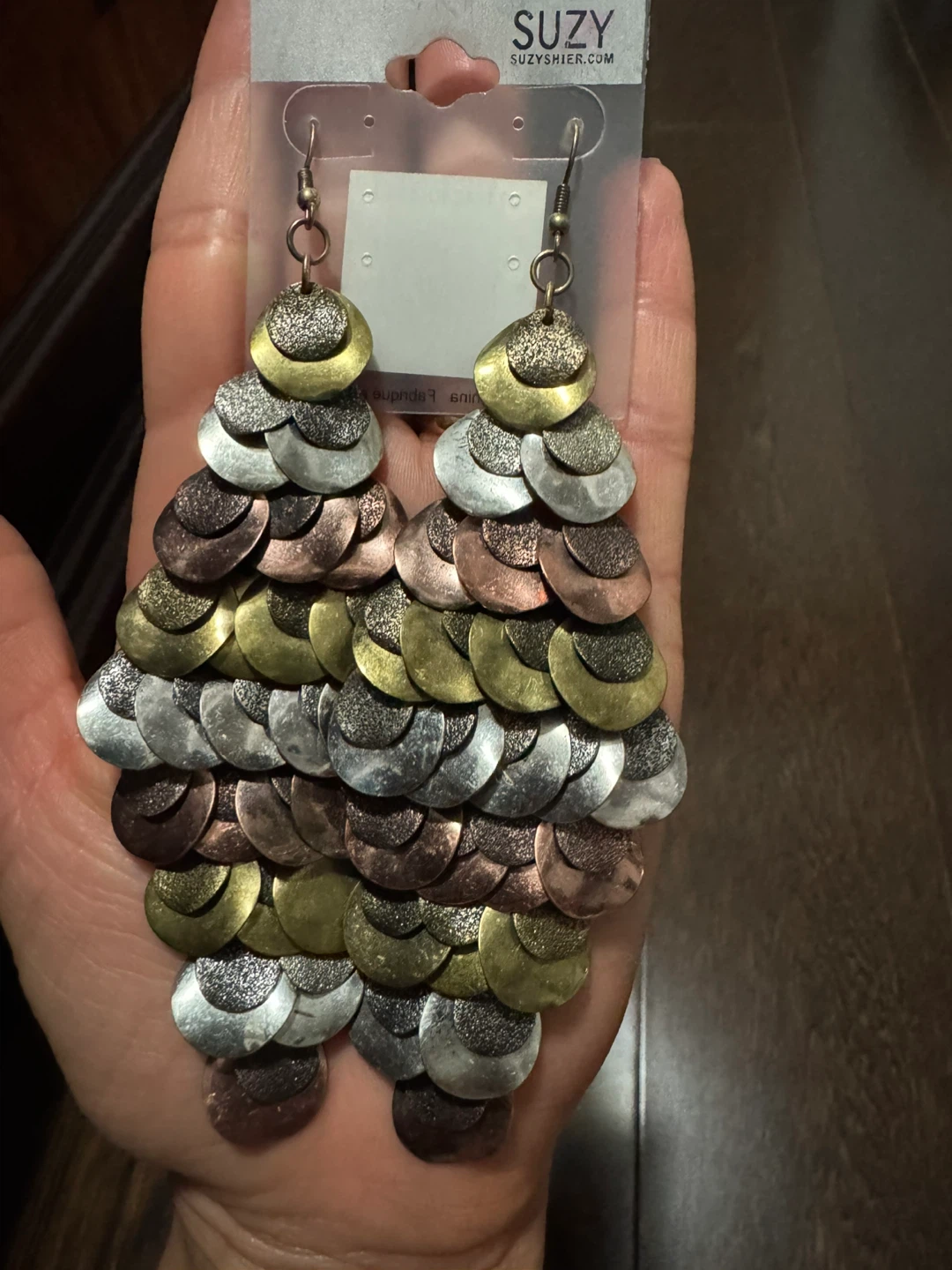 Suzy Shier Statement Earrings