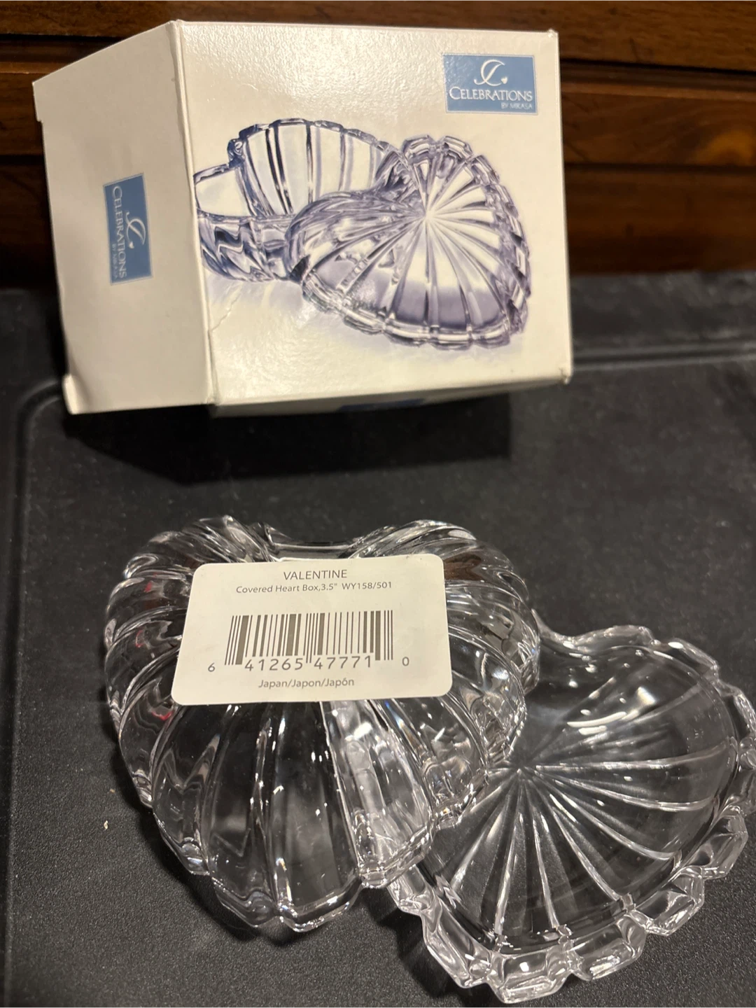 Mikasa Valentine Covered Heart Box, 3.5" - photo 2