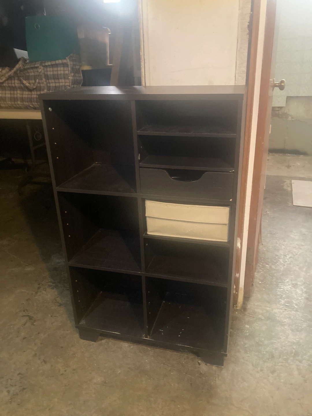 8-Cube Storage Shelf with Drawer 🏆 - photo 3