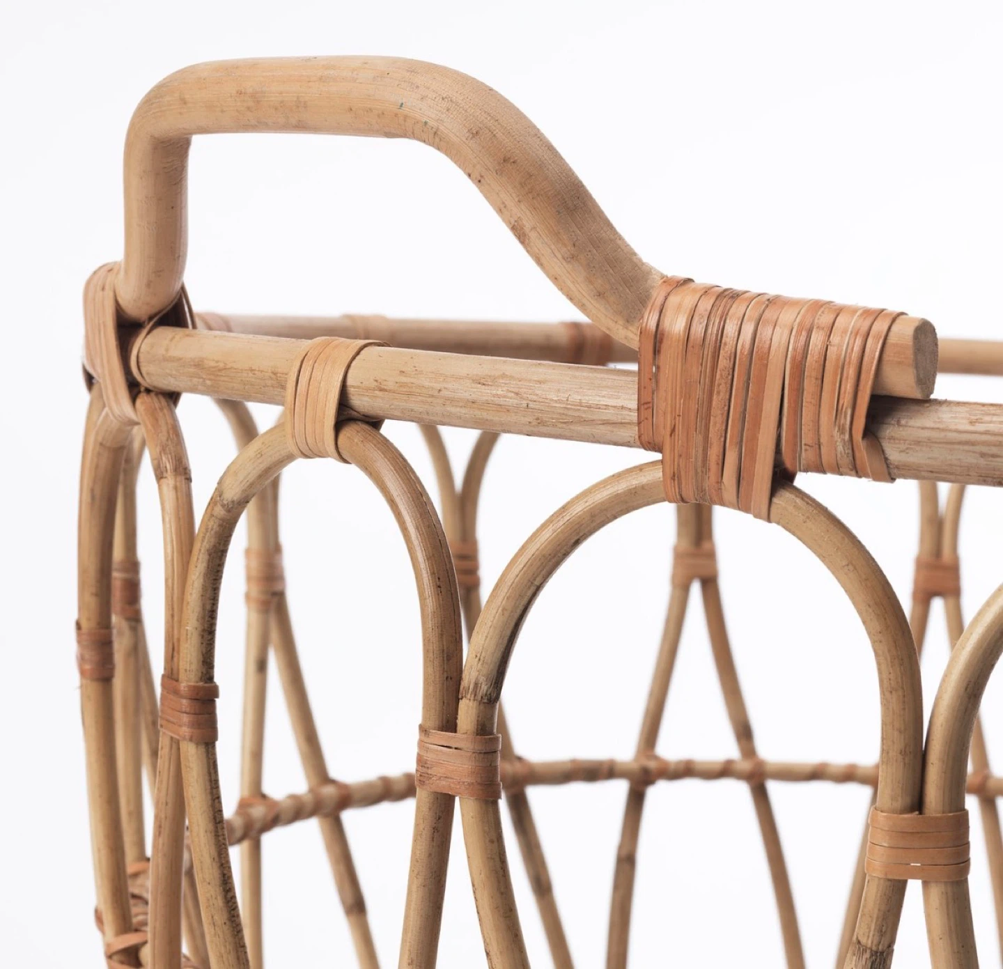 Rattan Basket with Handles - photo 4