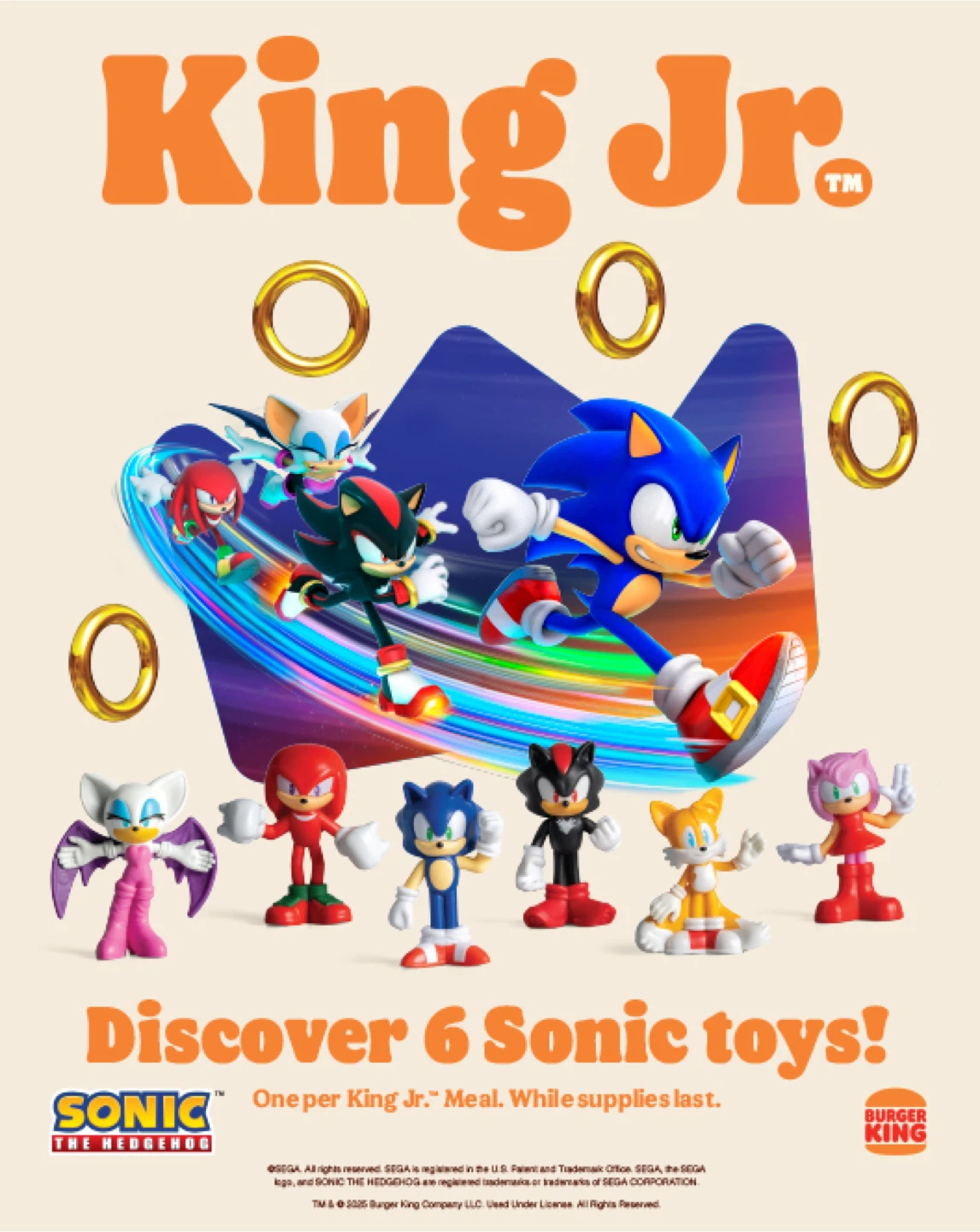Burger King - Sonic The Hedgehog King Jr. Toy (Knuckles) - photo 4