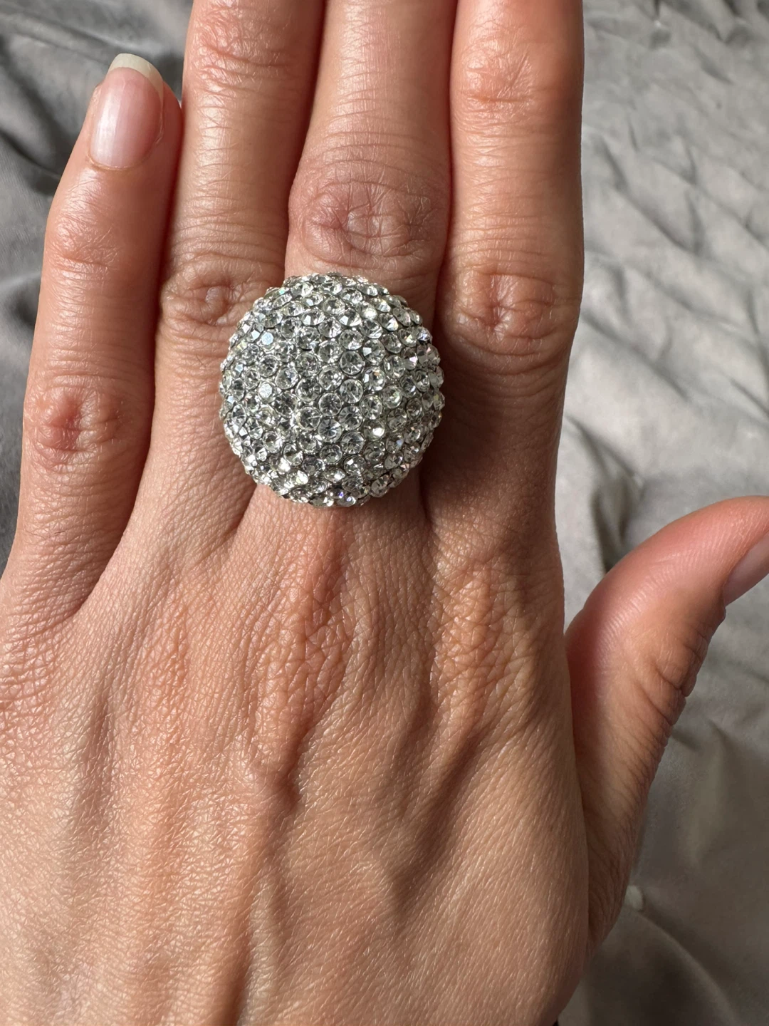 Sparkly Dome Ring