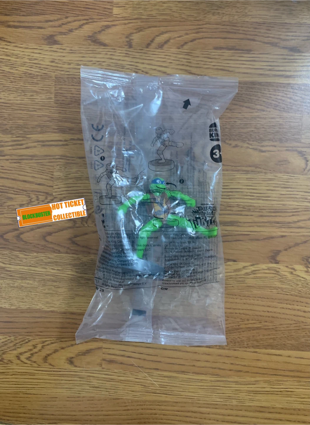 Burger King - Tales of the TMNT King Jr. Toy (Leonardo)