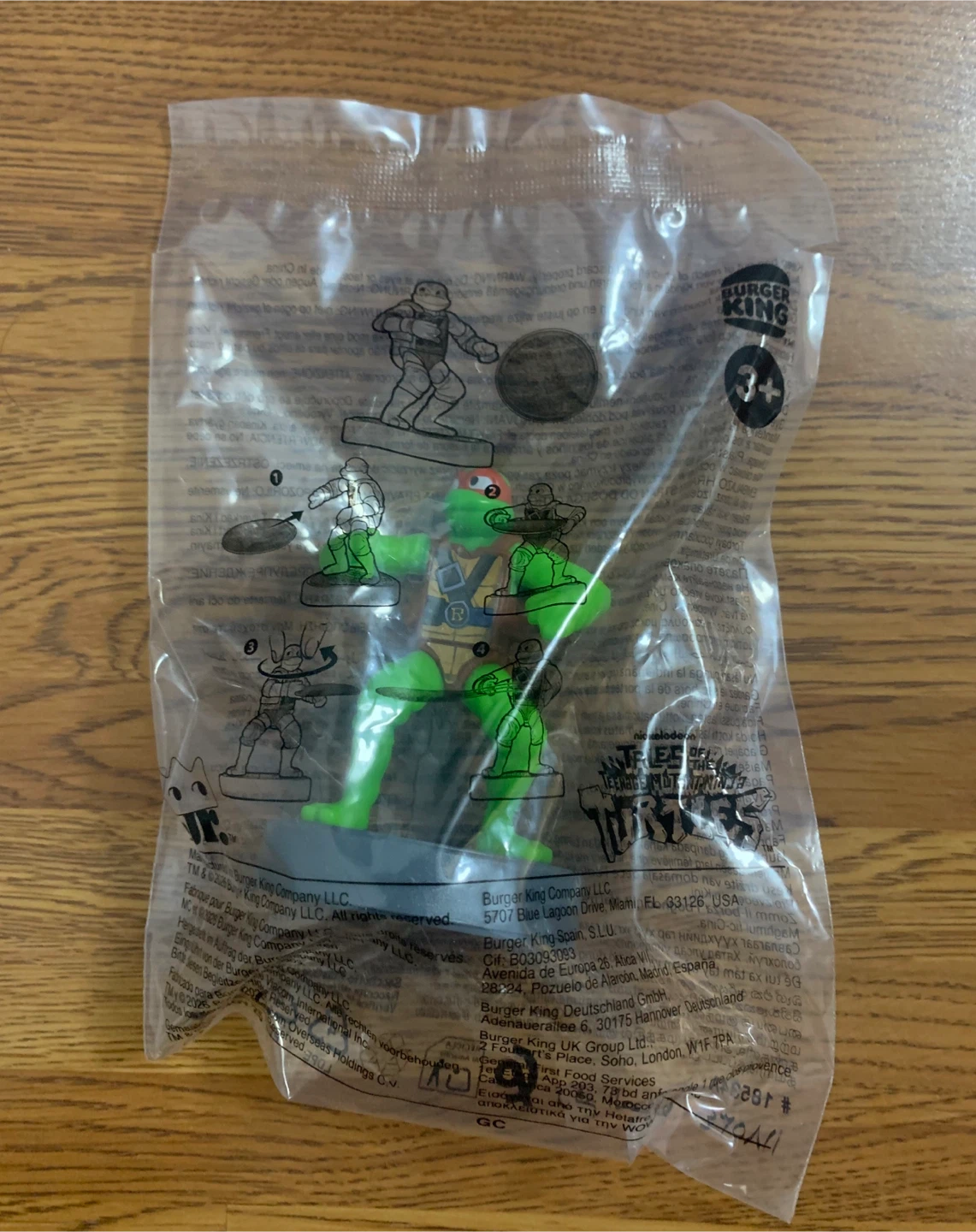 Burger King - Tales of the TMNT King Jr. Toy (Raphael) - photo 2