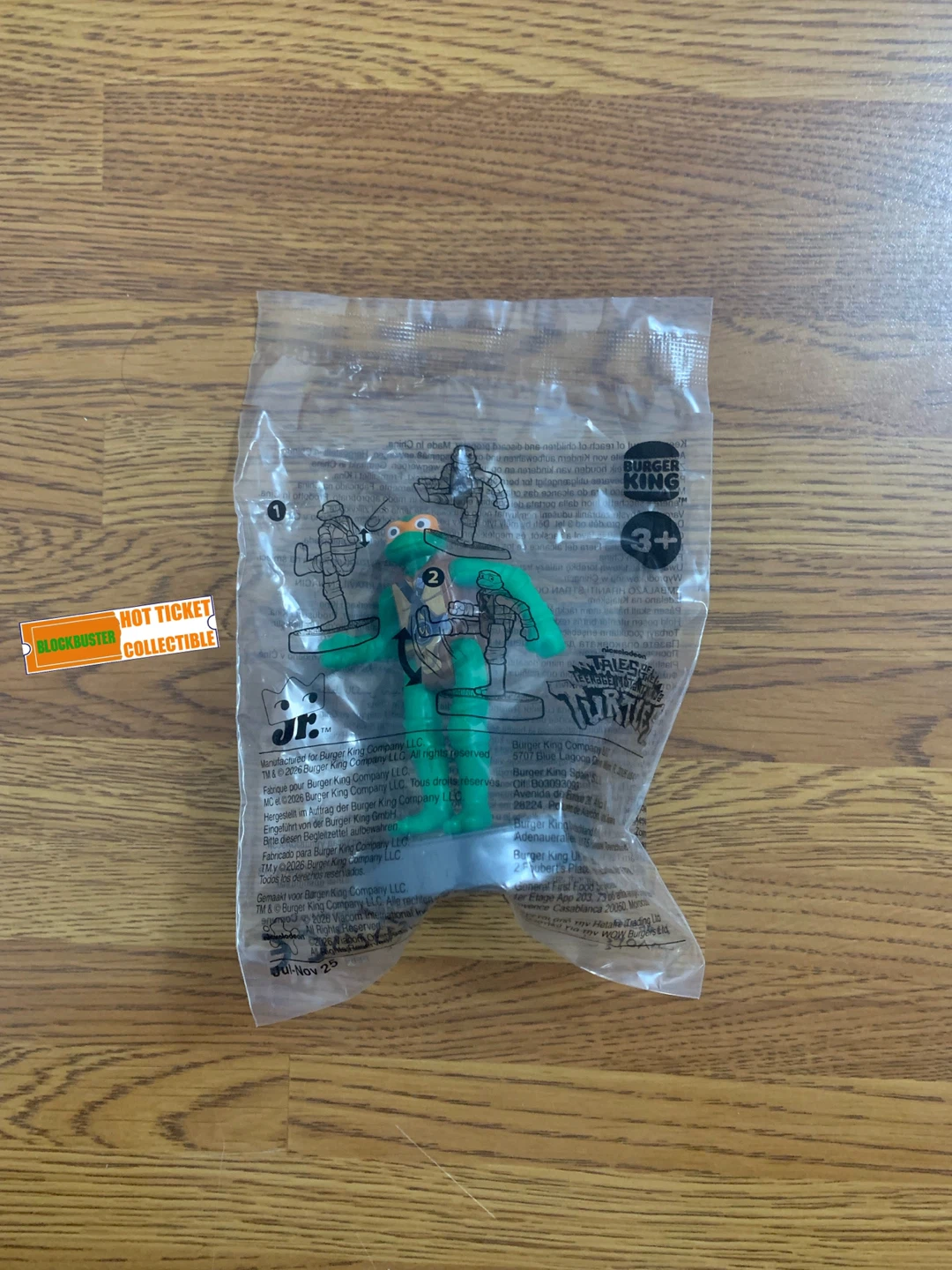 Burger King - Tales of the TMNT King Jr. Toy (Michelangelo)