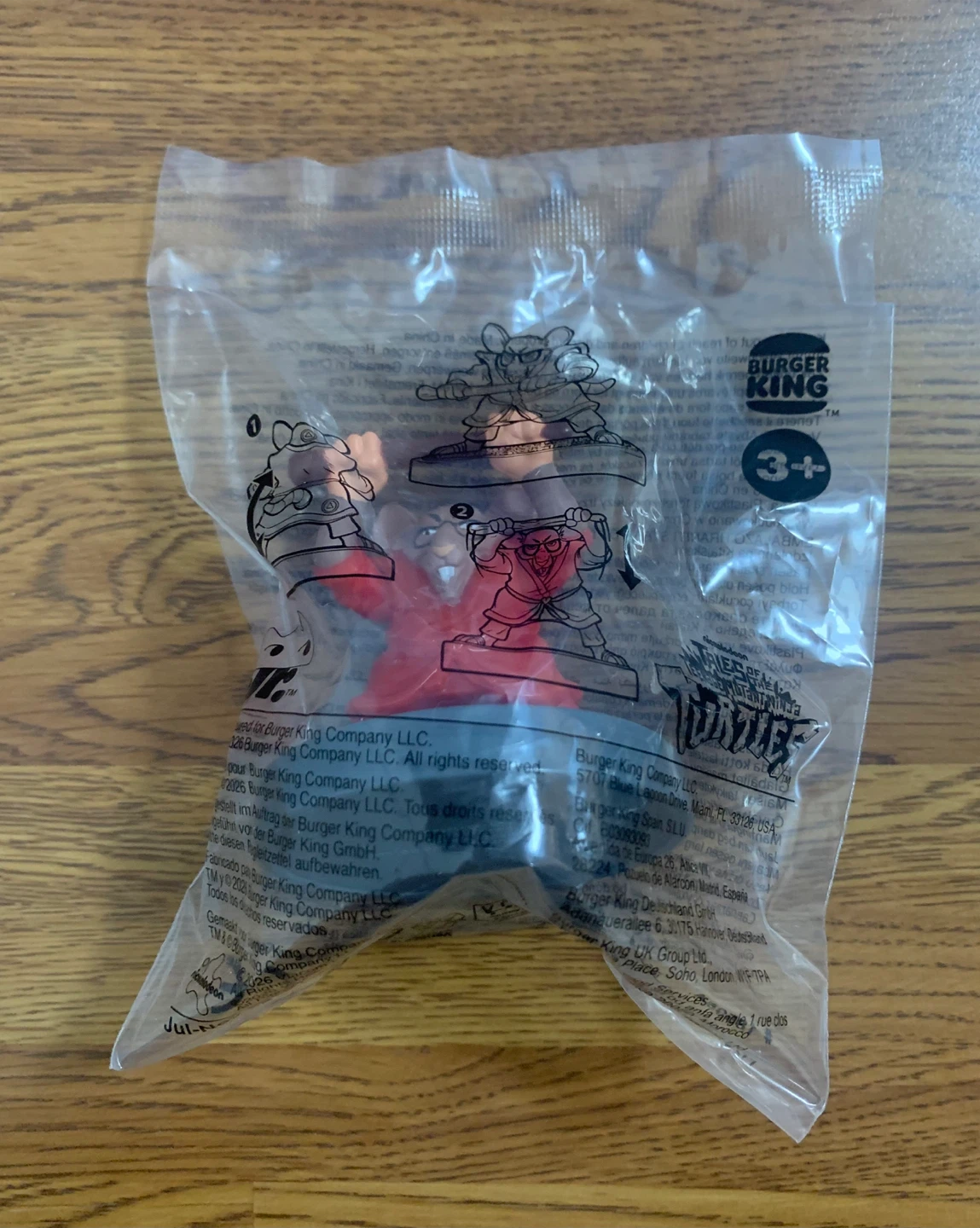 Burger King - Tales of the TMNT King Jr. Toy (Master Splinter) - photo 2