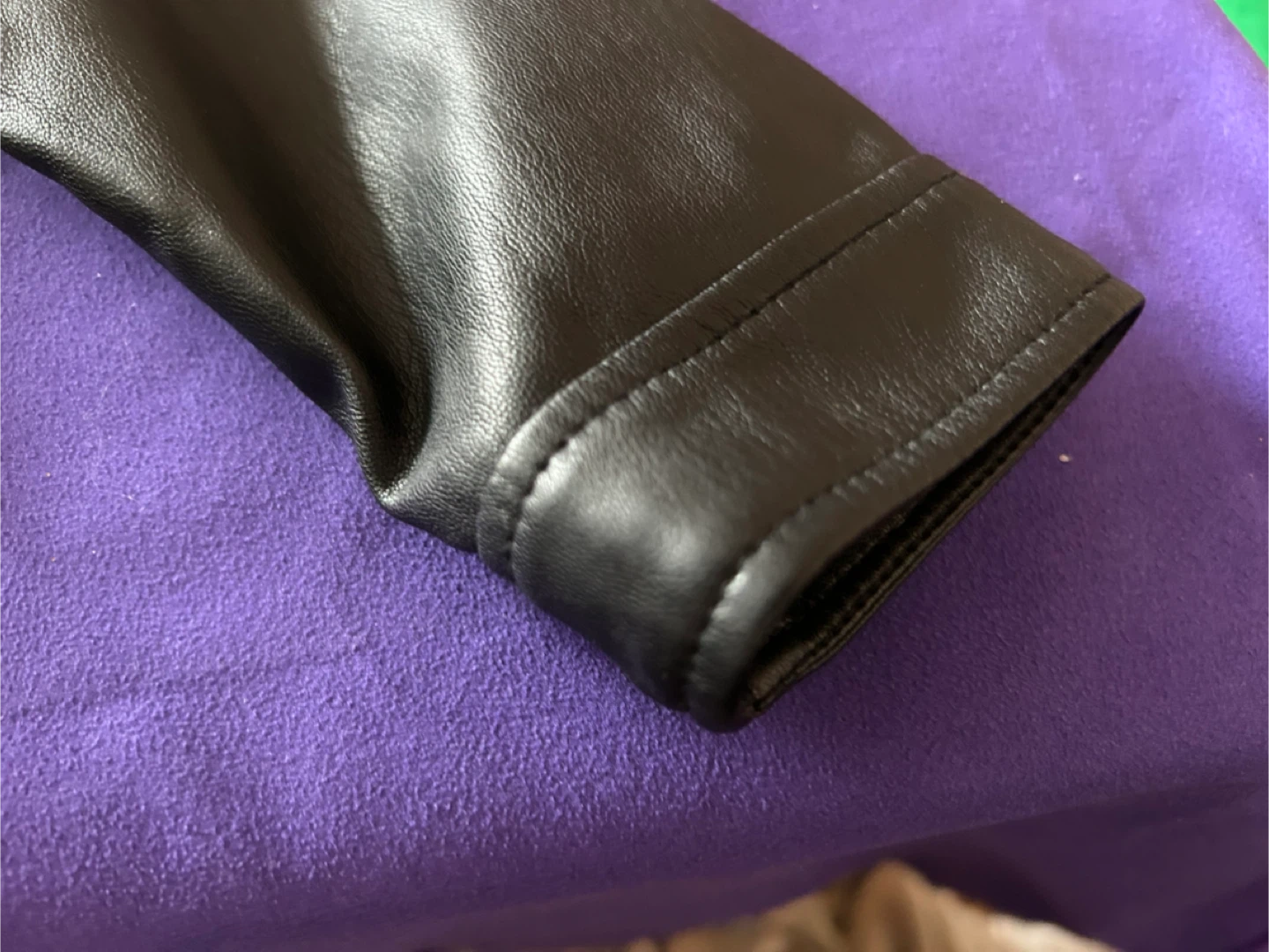 Zara Faux Leather Moto Jacket - photo 5