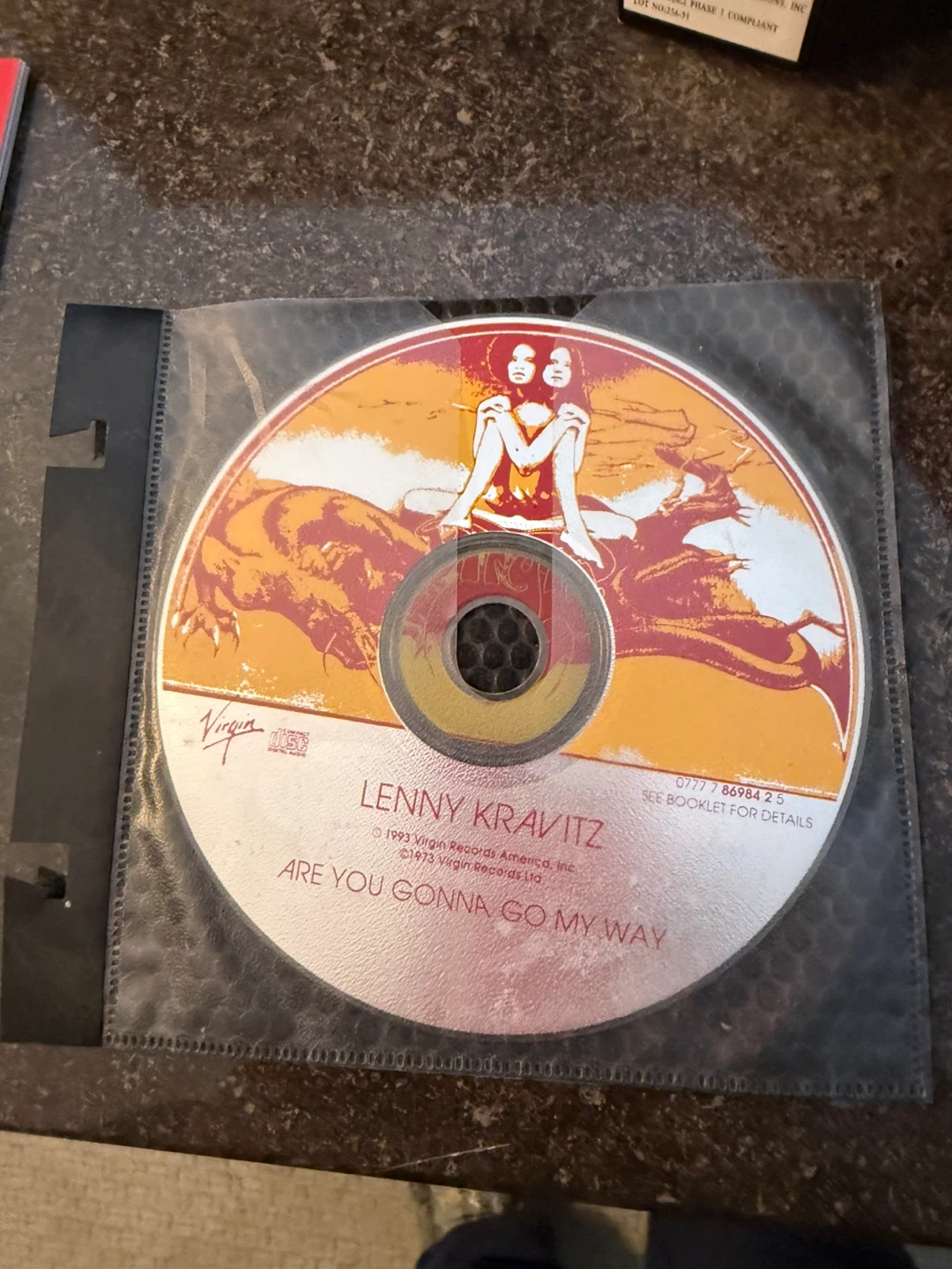 🏆Lenny Kravitz Are You Gonna Go My Way CD