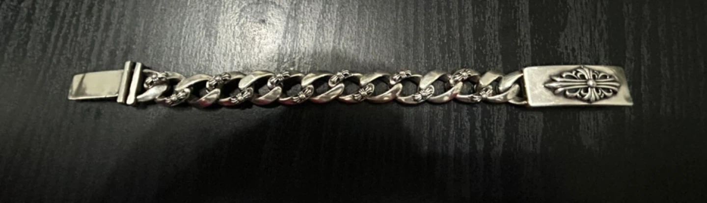 Chrome Hearts Sterling 925 Silver Bracelet - photo 2