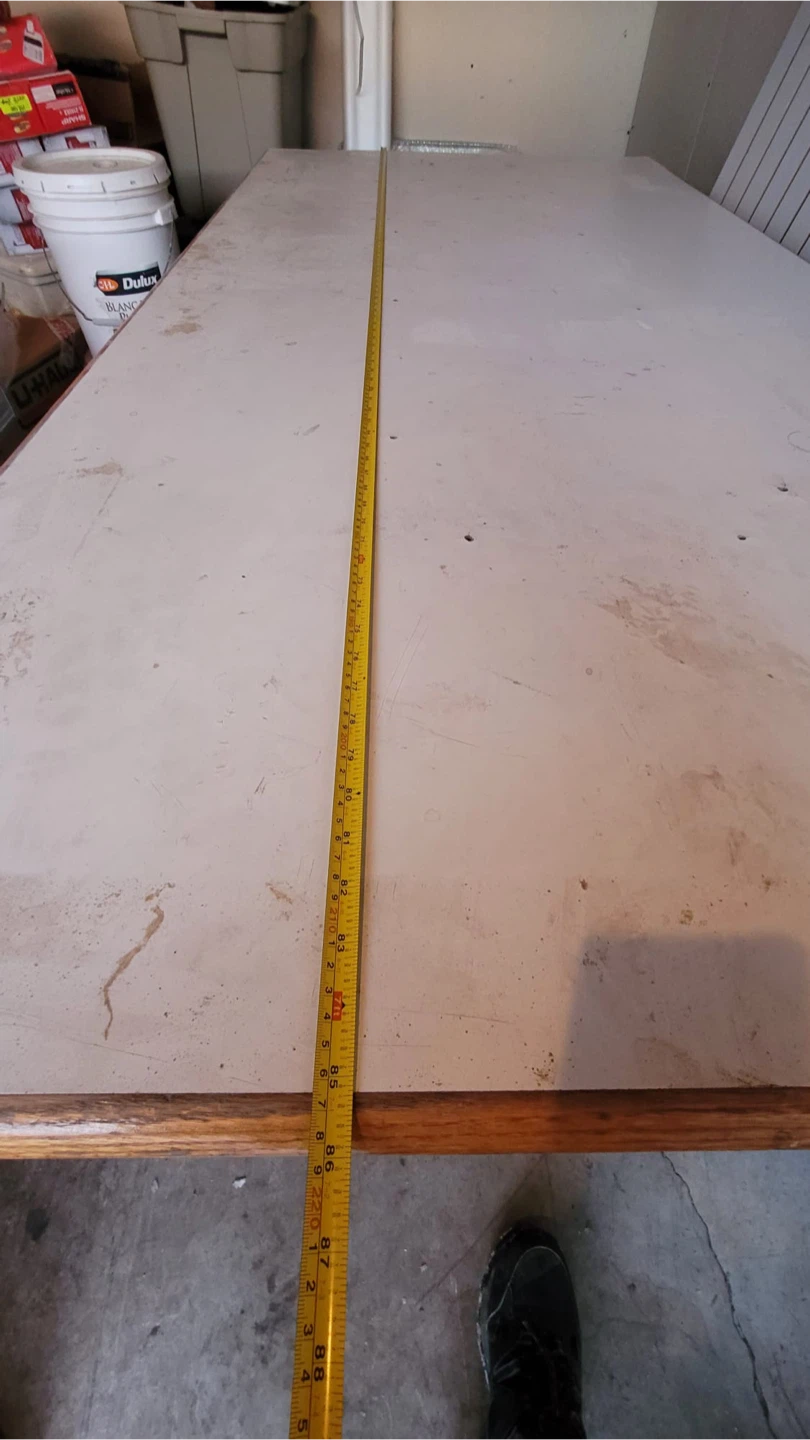Free Large Table 7.2 ft by 3.3 ft needs to go by 22 march - photo 3