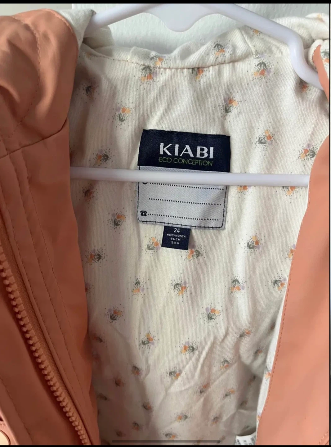 NEW (without labels) Waterproof lined coat (24months) - photo 3