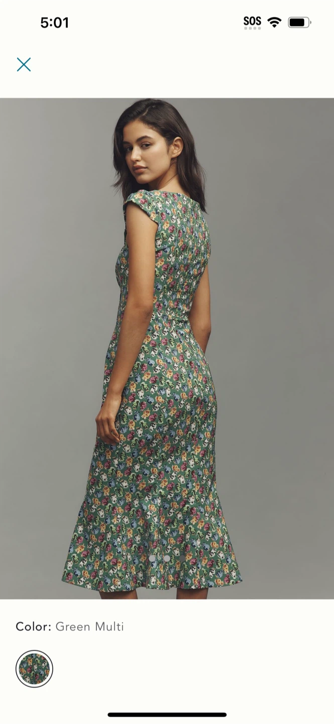 BNWT Anthropologie Maeve Dress XS Petite - photo 3