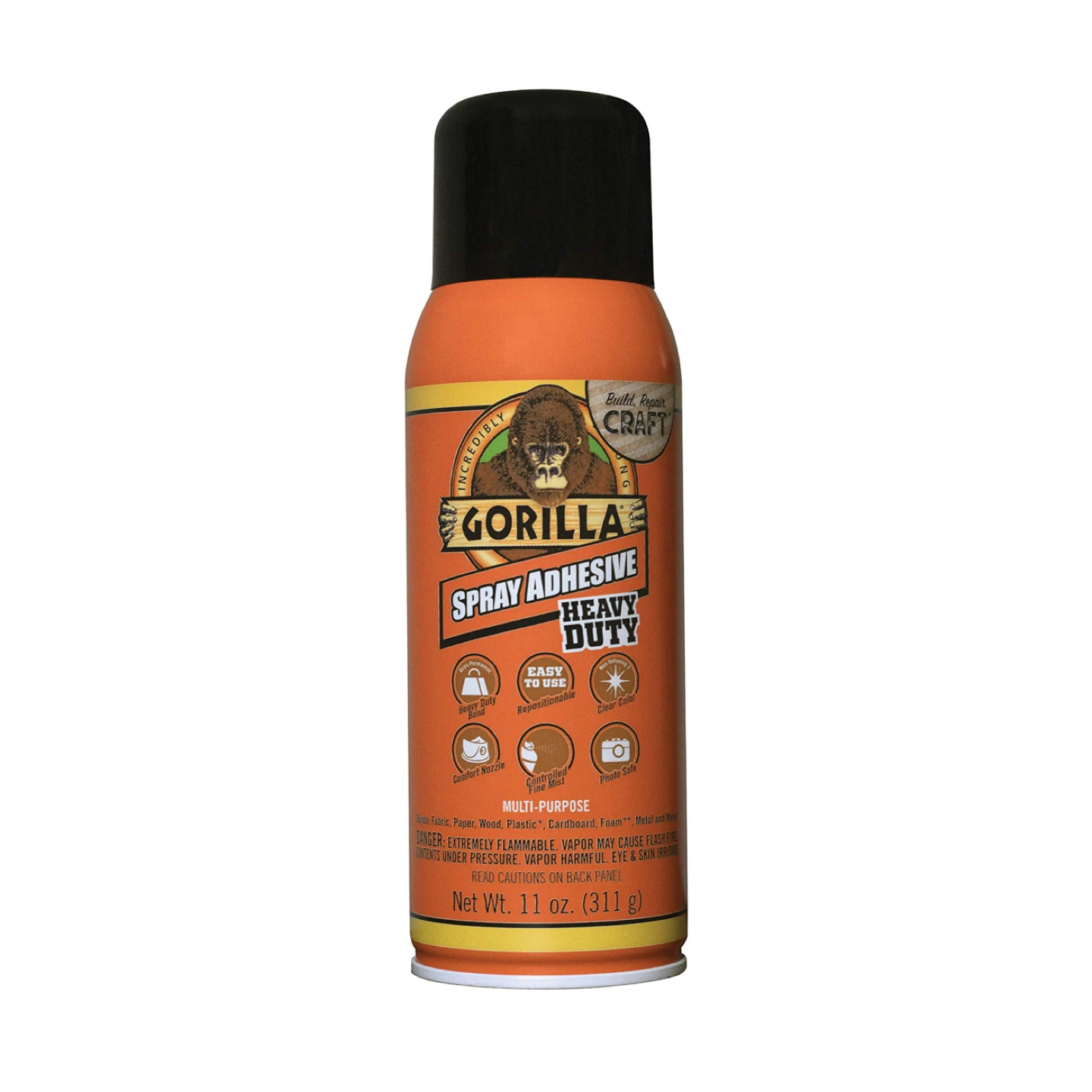 Gorilla Heavy Duty Spray Adhesive - 11 oz - photo 2