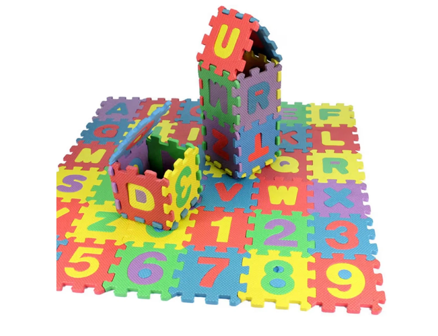 EVA Foam Alphabet and Number Puzzle Mat - photo 3