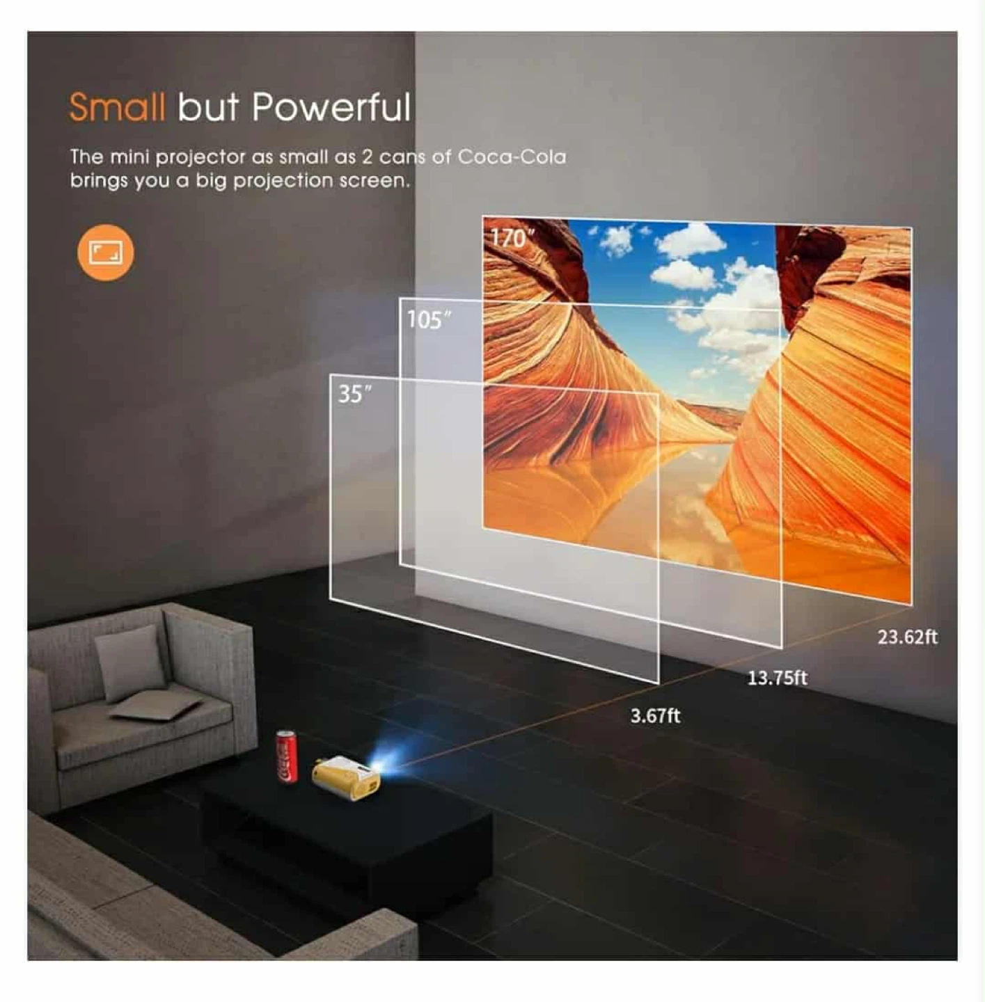 AuKing Mini Projector - photo 2