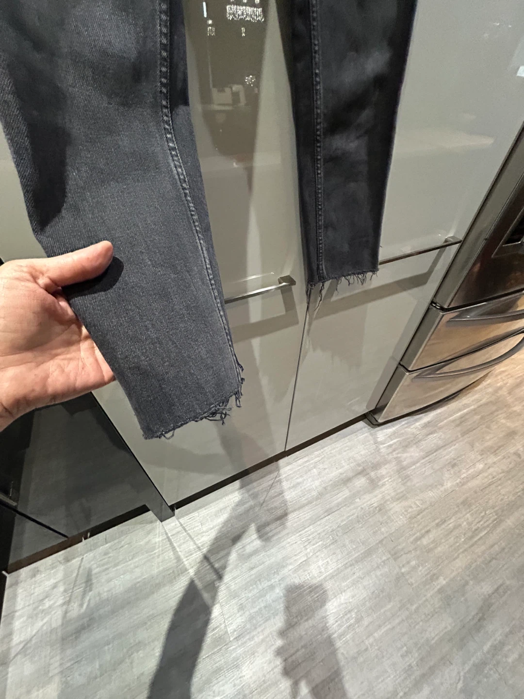 ZARA TRF Denim Jeans - Grey - photo 4