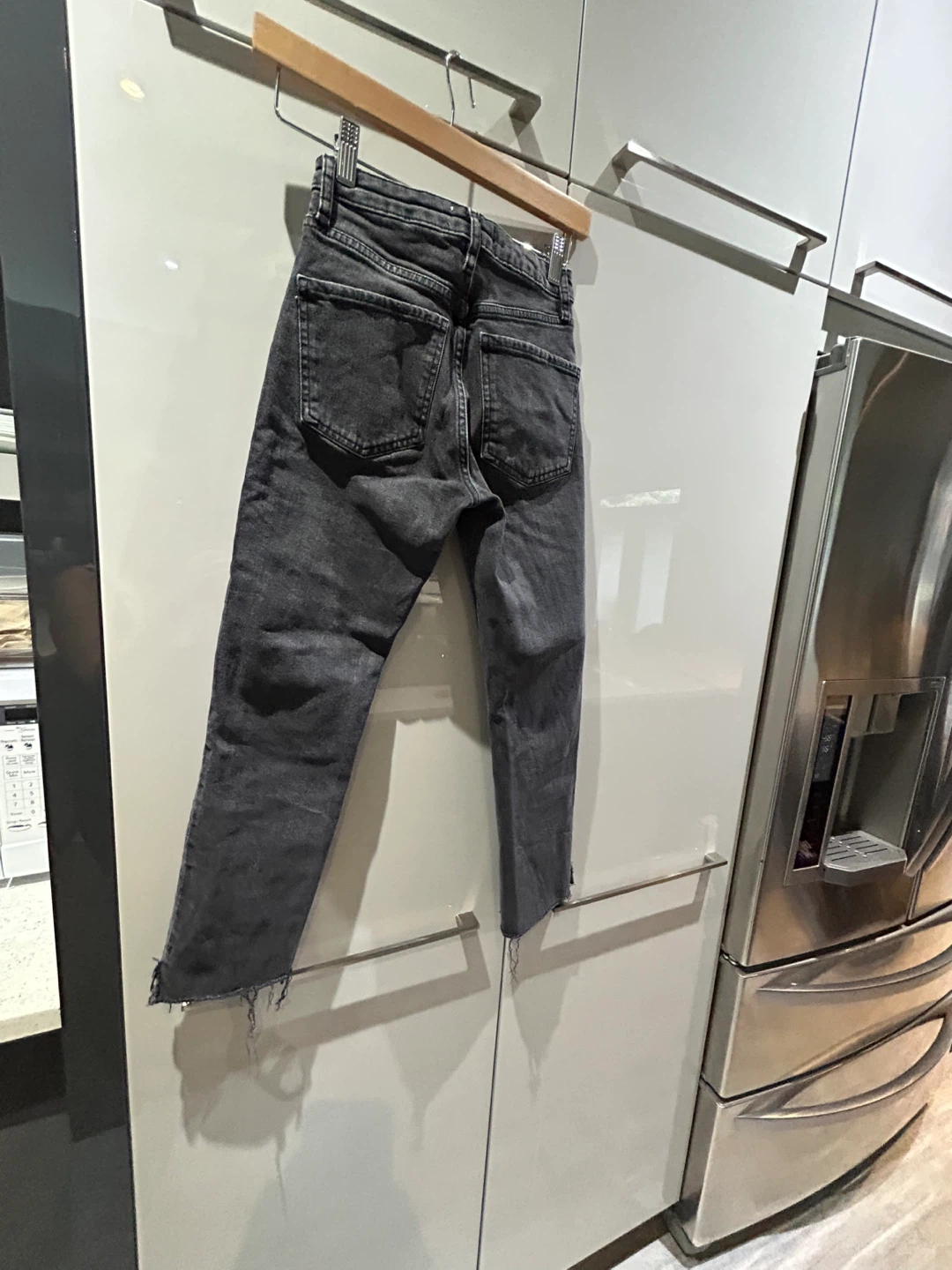 ZARA TRF Denim Jeans - Grey - photo 3
