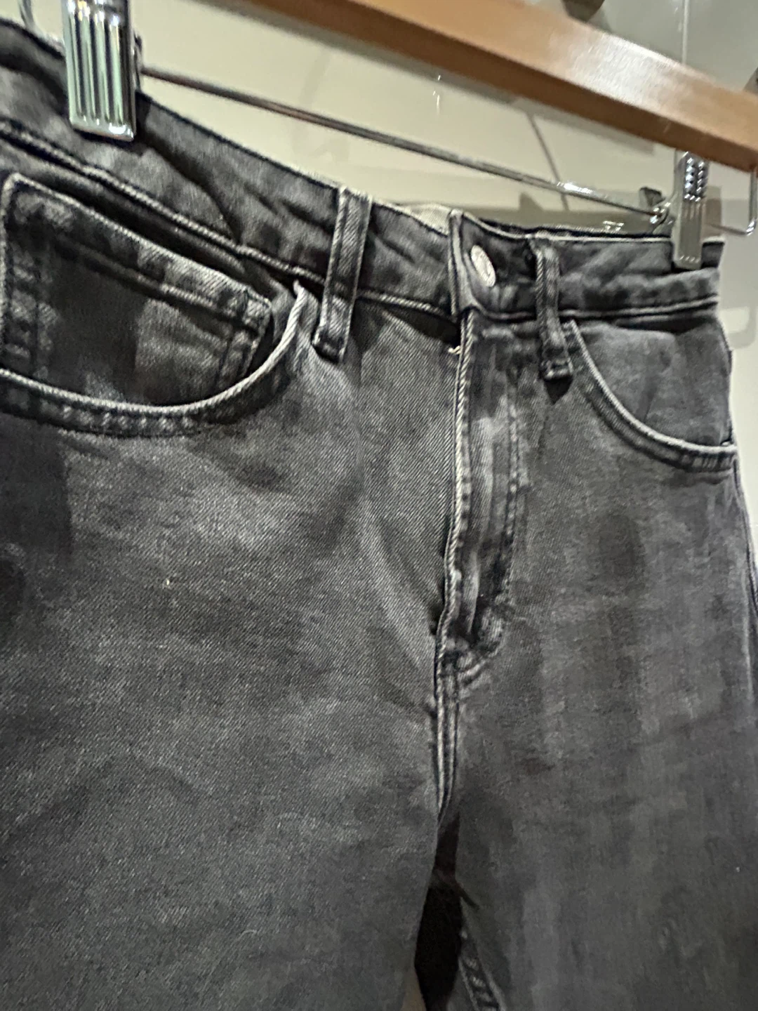 ZARA TRF Denim Jeans - Grey - photo 2