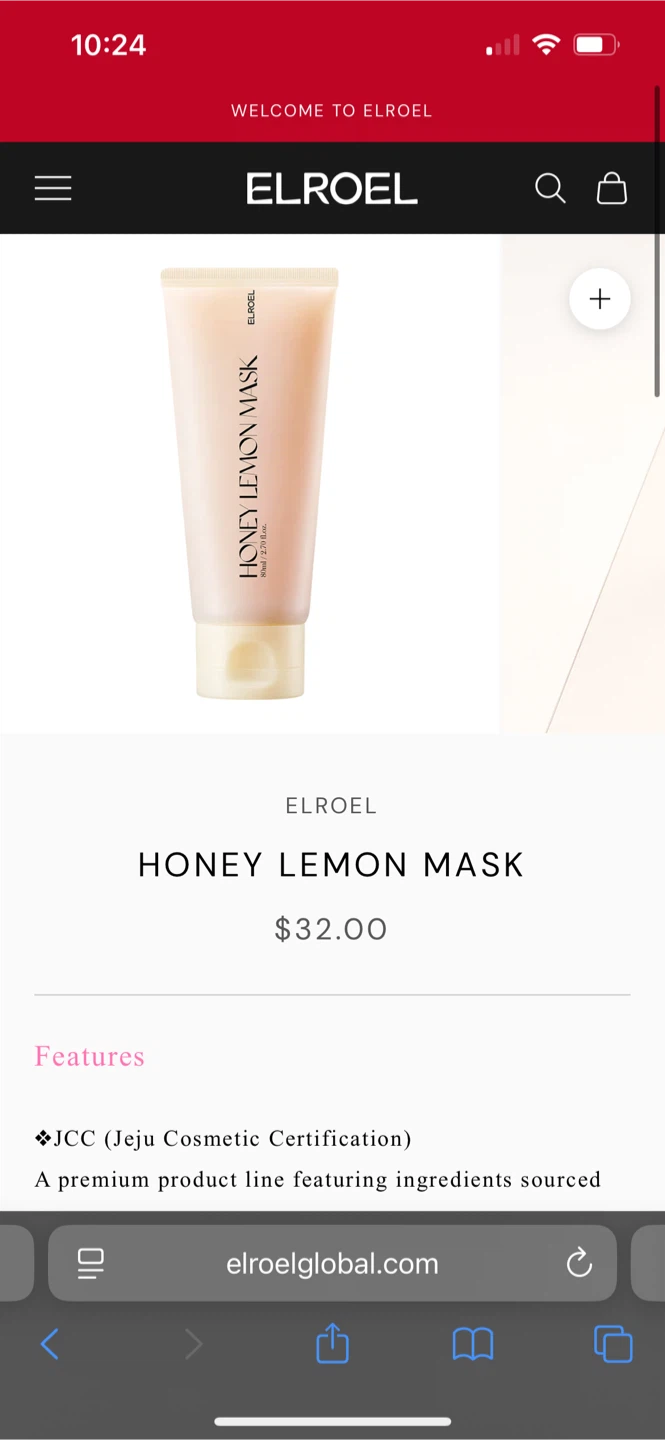 ELROEL HONEY LEMON MASK - photo 3