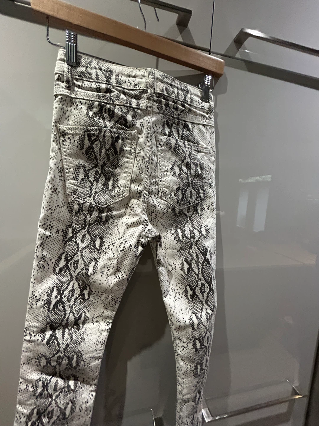 Zara Woman Premium Denim Snake Print - photo 4