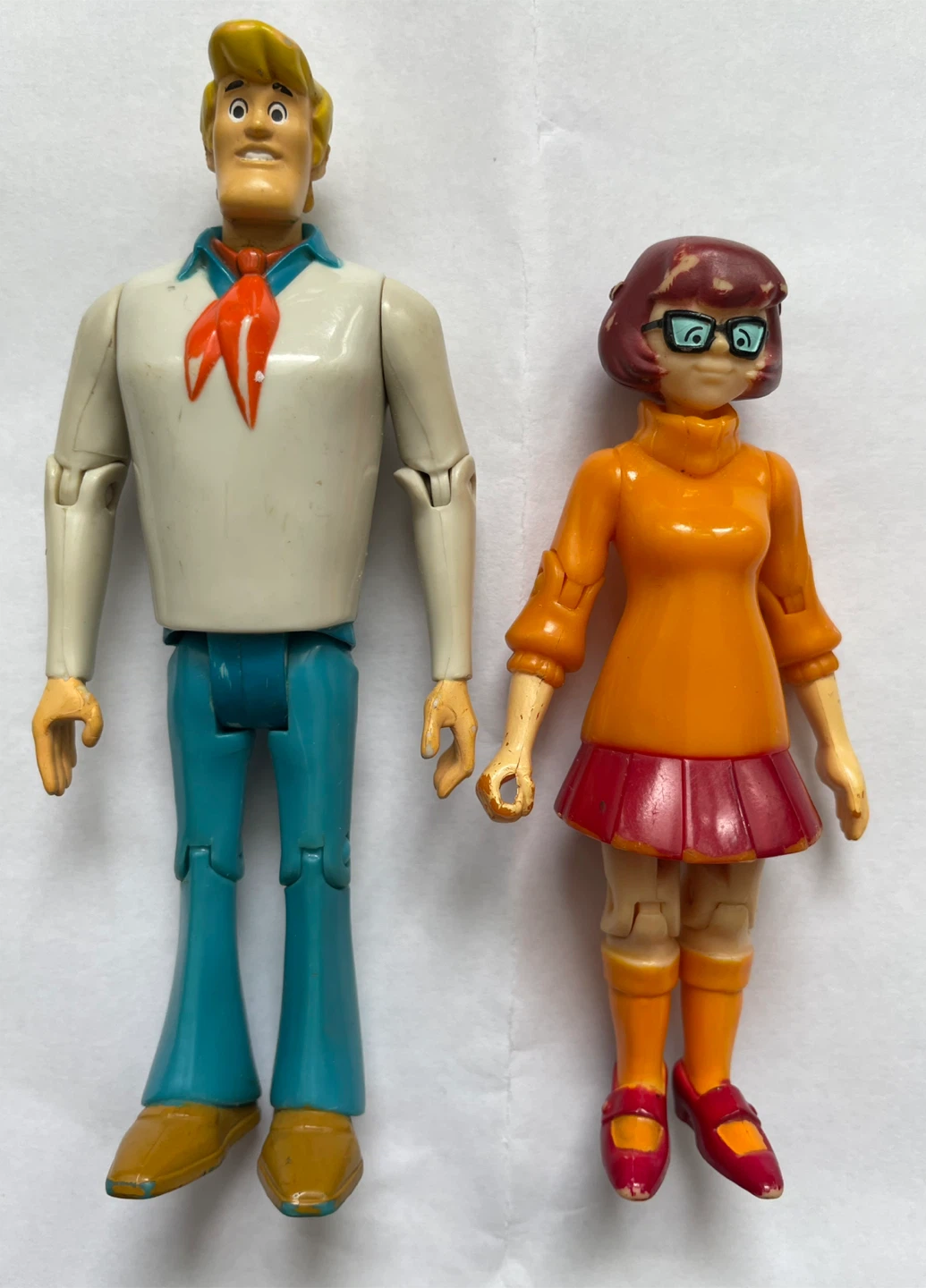 Vintage Scooby Doo Figures Fred & Velma