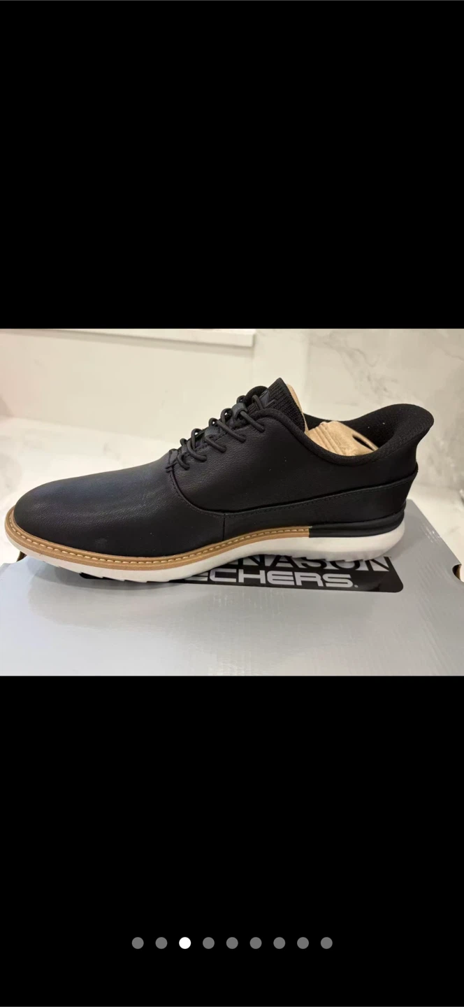Skechers Mens Shoes Size 9 Black