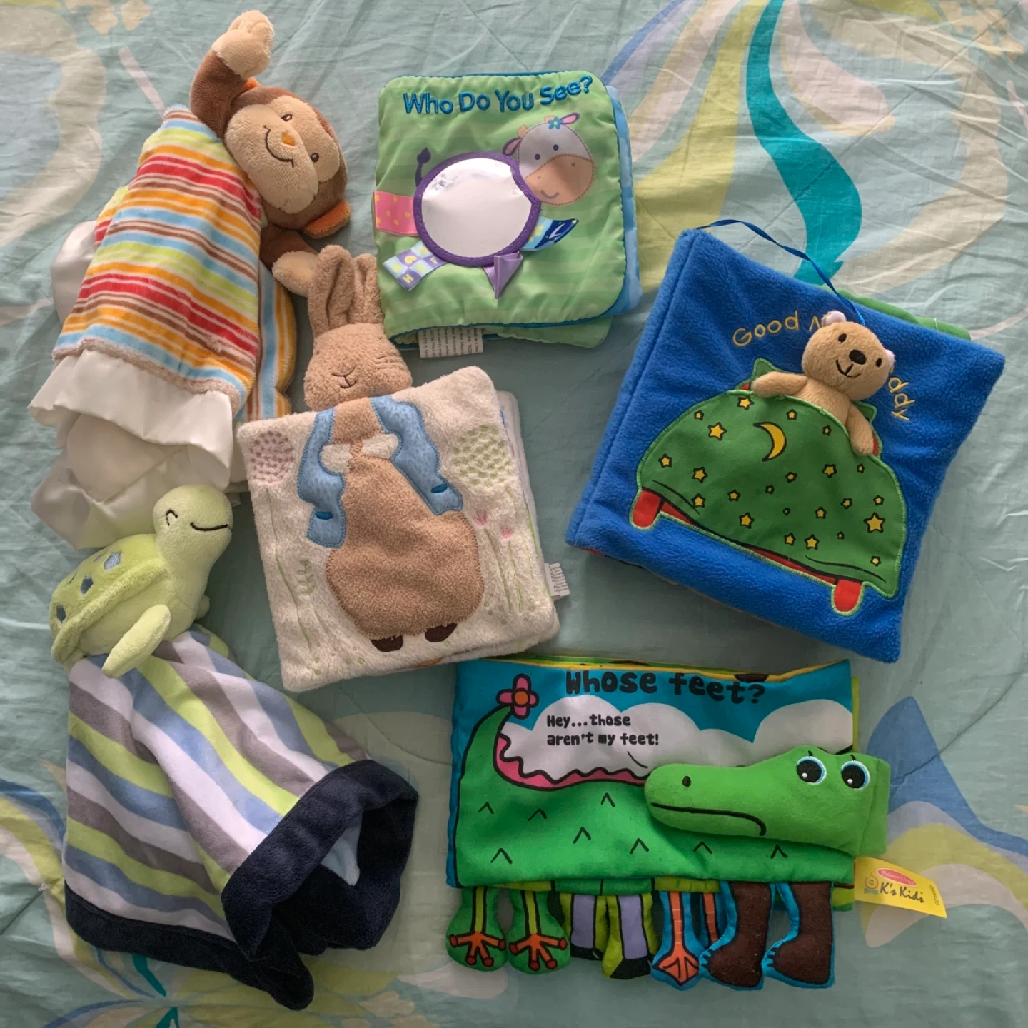 Kids Soft Baby Books Lot