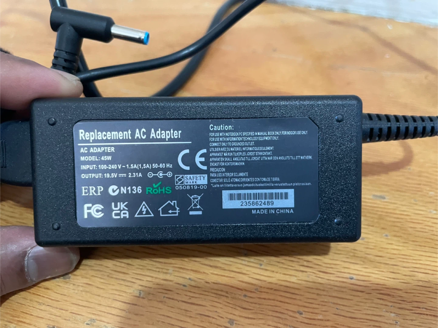 Replacement AC Adapter - photo 3