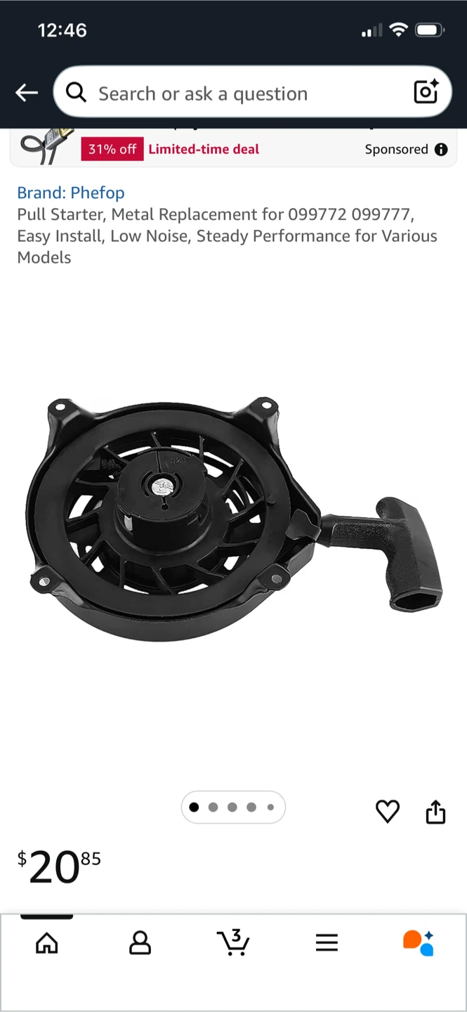 Recoil starter - New - photo 2
