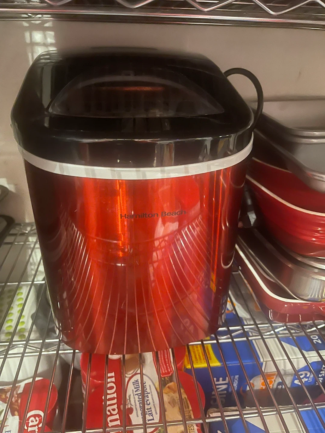 Hamilton Beach Red Ice Maker - photo 2