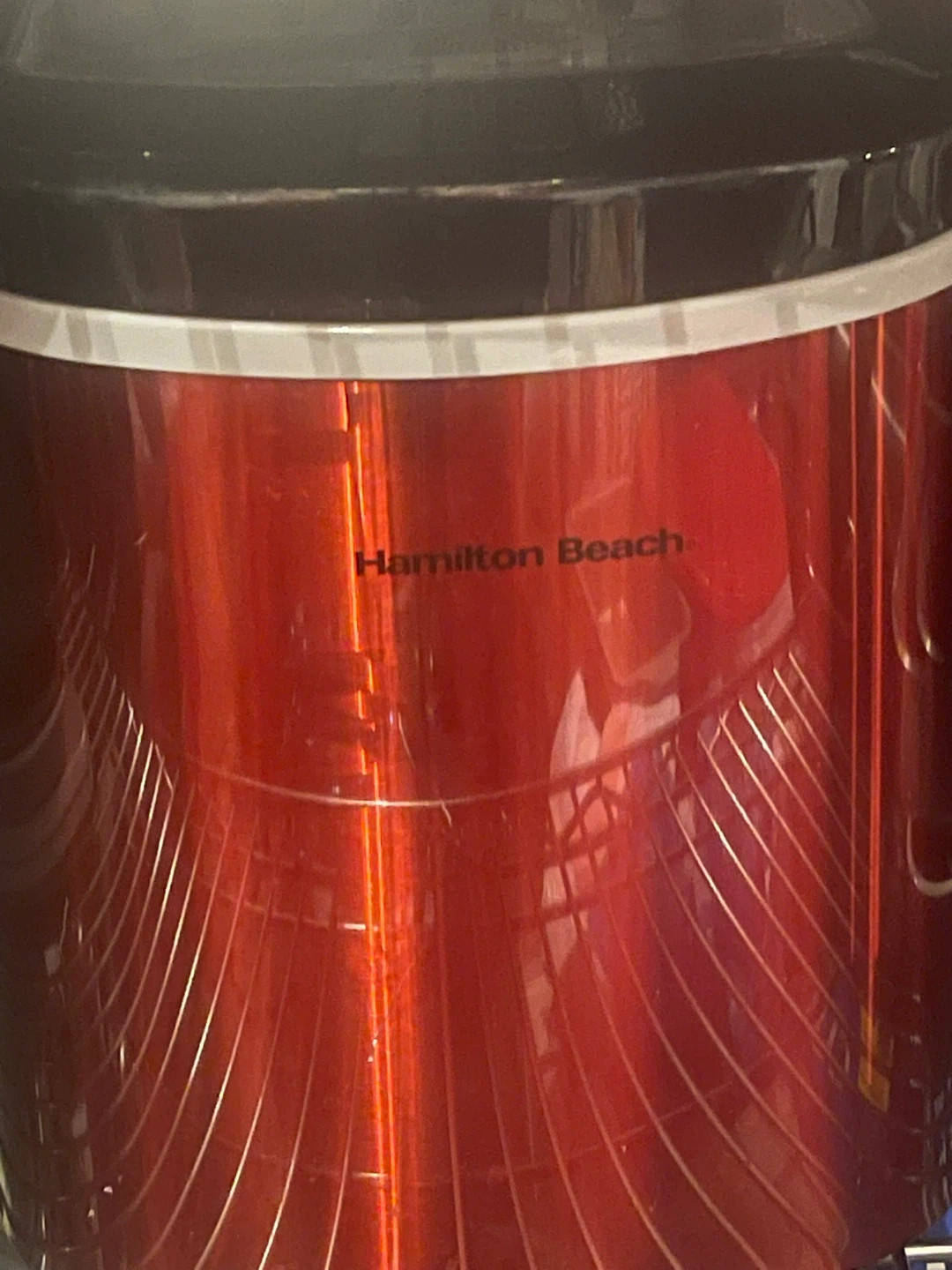 Hamilton Beach Red Ice Maker