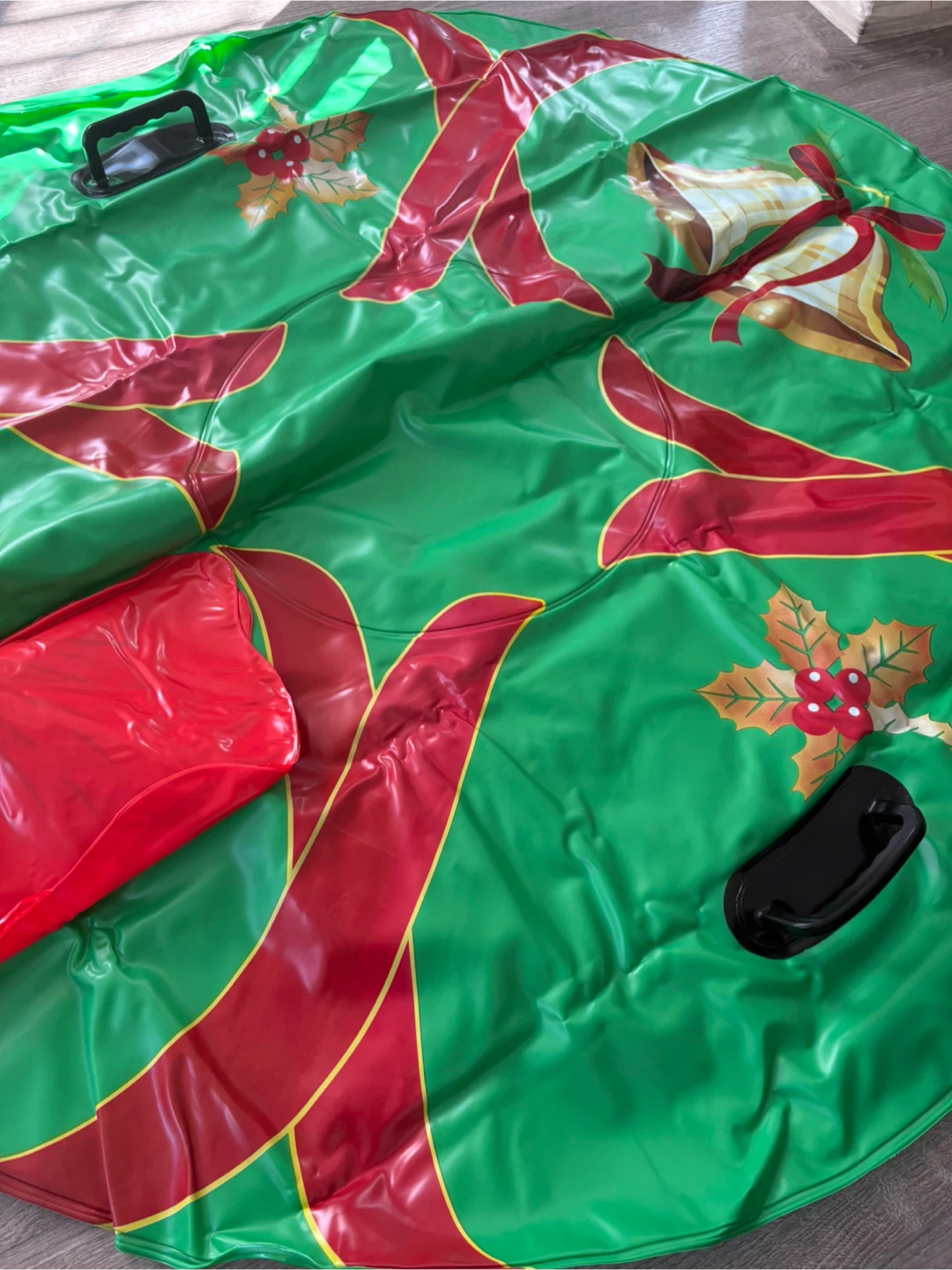 New Large 44.5" Inflatable Snow Tube 🏆 - photo 2