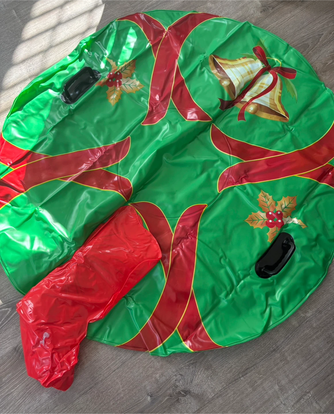 New Large 44.5" Inflatable Snow Tube 🏆 - photo 3