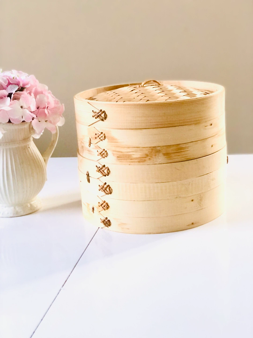 Bamboo Steamer Set-Brand New-3 Tiers