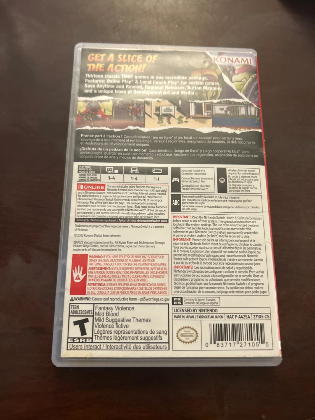 TMNT Cowabunga Collection for the Nintendo Switch - photo 2