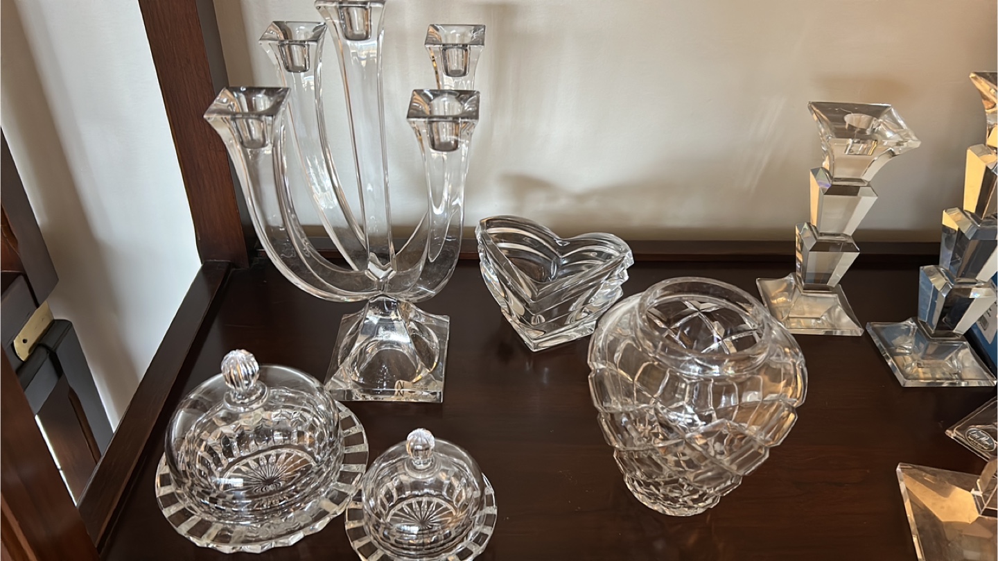 Glass Serving Dish with Compartments - photo 3