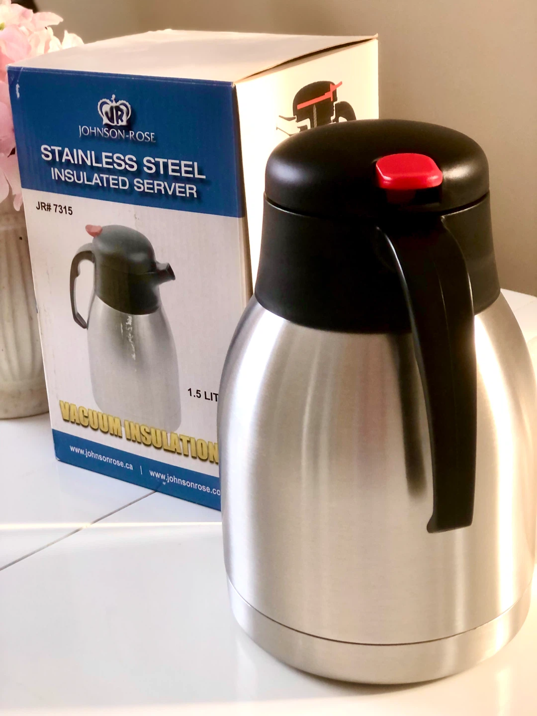 Johnson-Rose Stainless Steel Insulated Server 1.5 Litre - photo 3