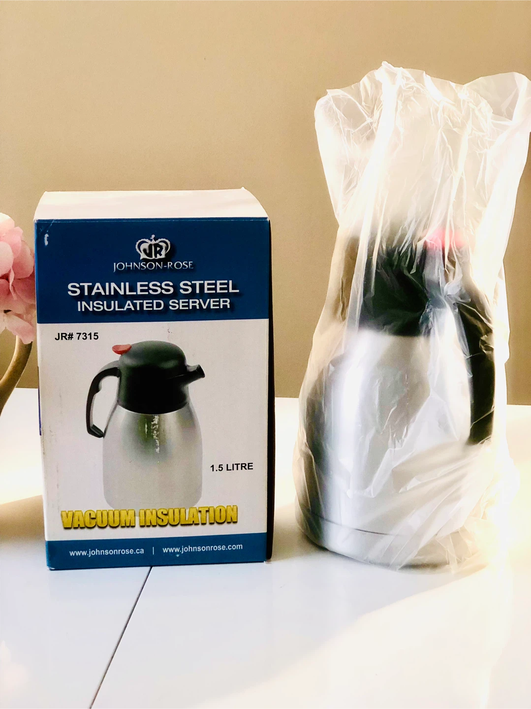 Johnson-Rose Stainless Steel Insulated Server 1.5 Litre - photo 2