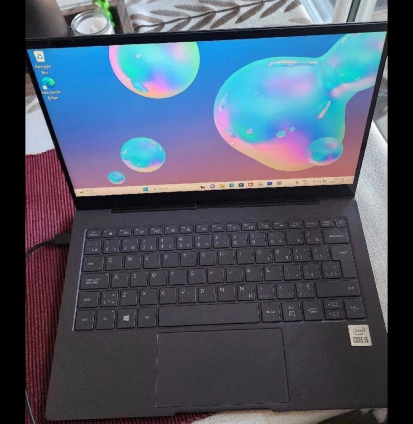 Thin Samsung Touchscreen Laptop with Intel Core i5, 8GB RAM