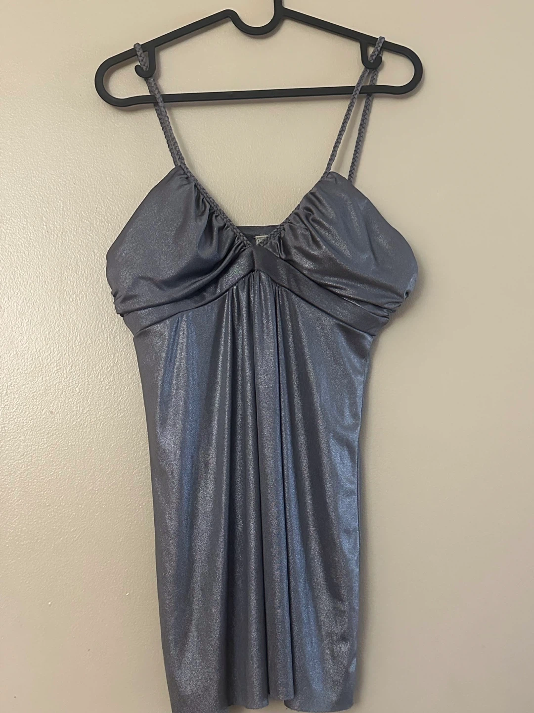 Sexy Silver Top in Woman’s Large