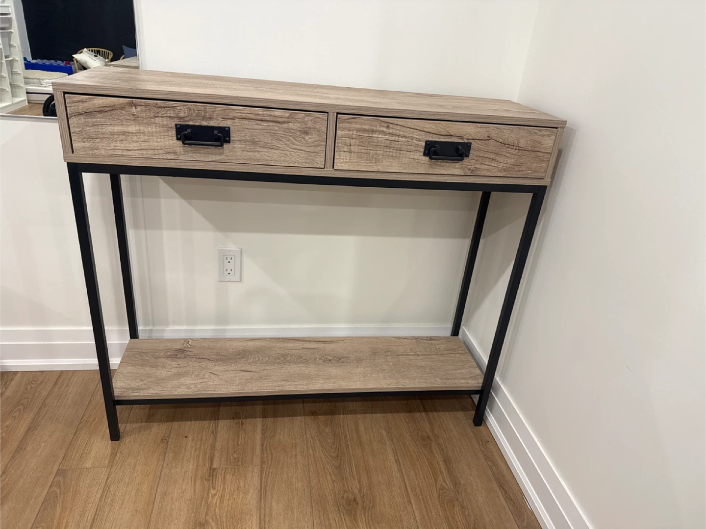 Console Table with 2 Drawers
