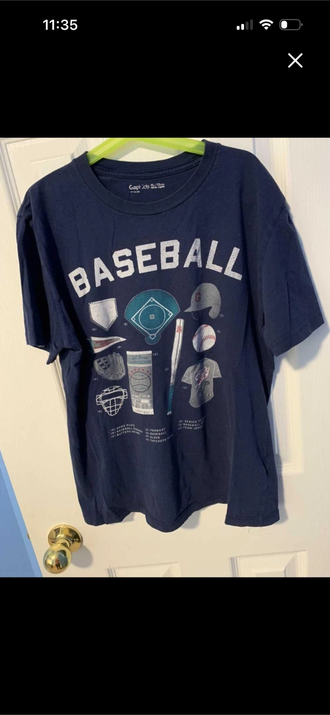 Gap Kids XL Baseball T-Shirt 🏆