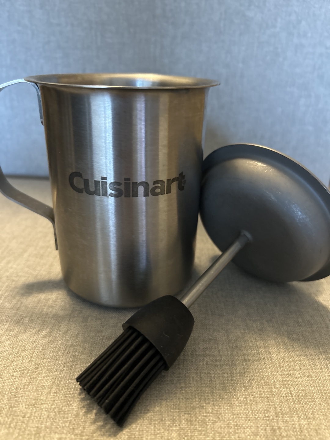 Cuisinart Stainless Steel Pastry Brush Cup with Lid - photo 2