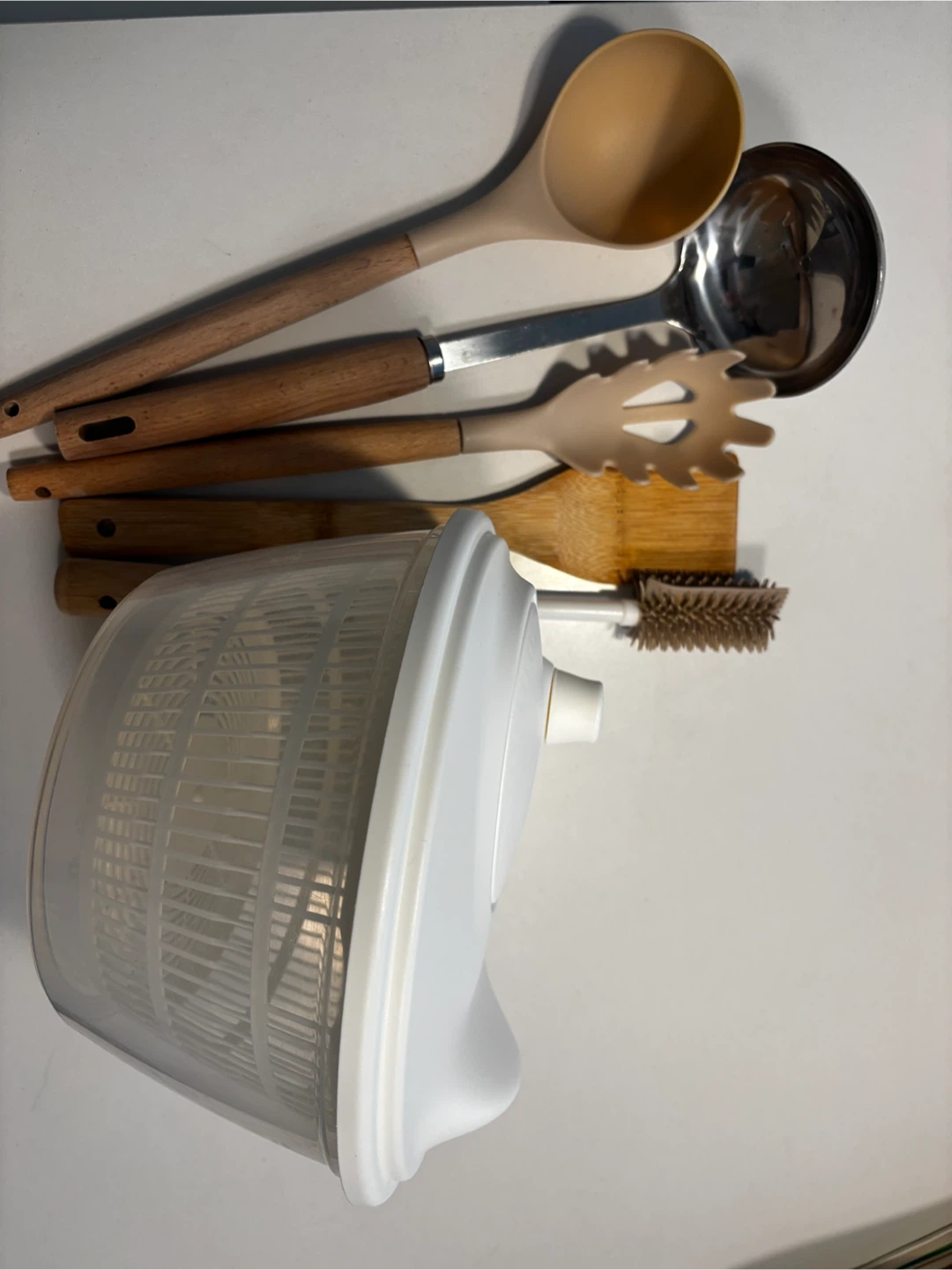 Kitchen Utensil Set with Salad Spinner etc.